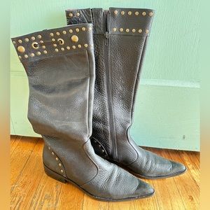 Diego Di Lucca Cowboy-style leather boots